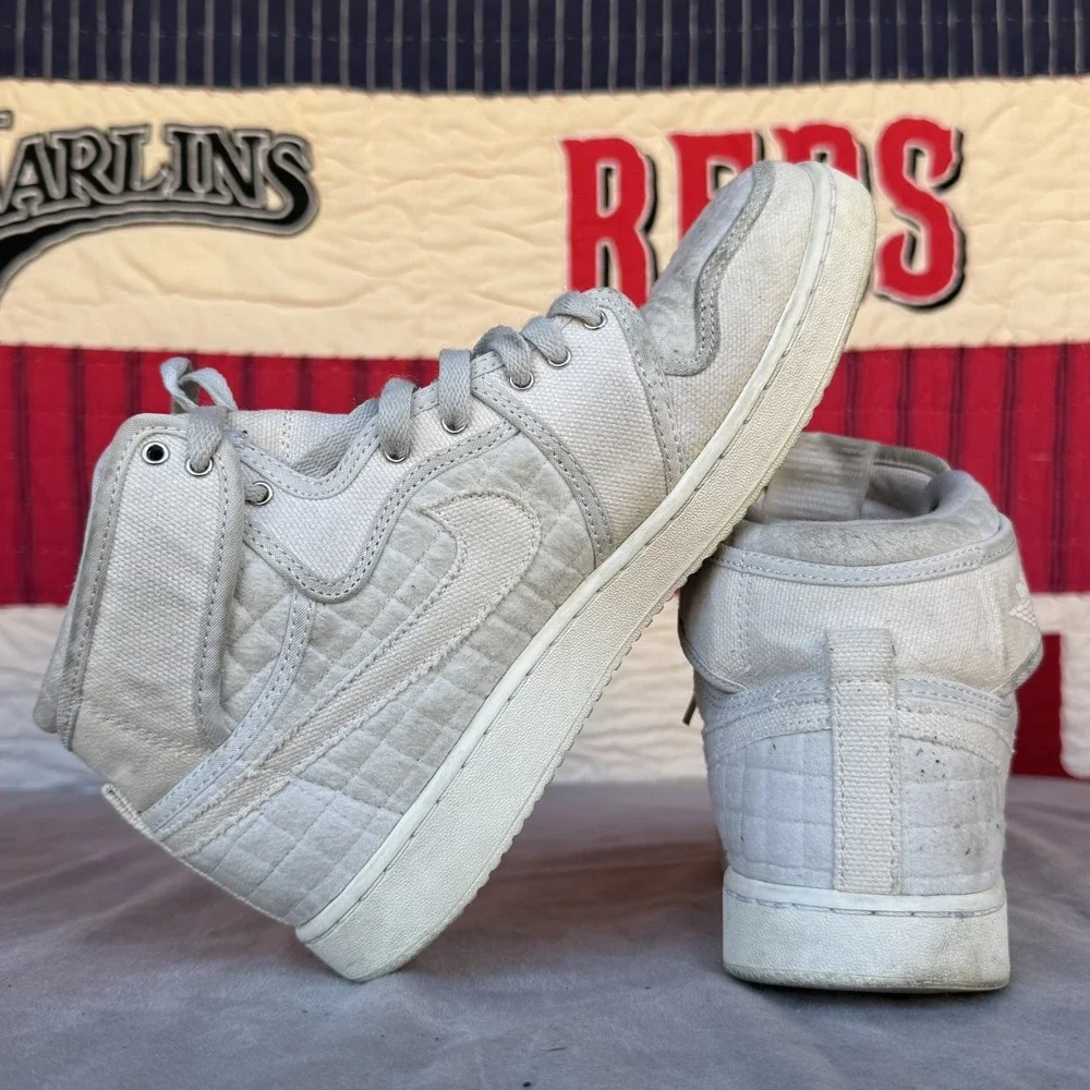 Size 9.5 - Jordan‎ AJKO Quilted High Pure Platinum